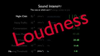 Sound Intensity and Loudness  Arbor Scientific [upl. by Rede616]