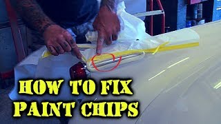 How To Fix Paint Chips  Paint And Body Tech Tips [upl. by Roxine787]