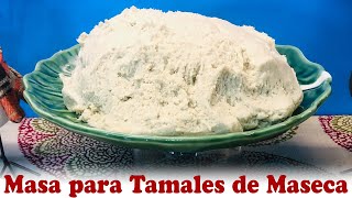 Easy Maseca Masa for Tamales Recipe  StepbyStep Guide  Delicious amp Full of Flavor [upl. by Wistrup]