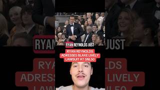 RYAN REYNOLDS BLAKE LIVELY CONTROVERSY 😓 [upl. by Christoforo]