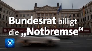 Der Bundesrat lässt die Änderungen am Infektionsschutzgesetz passieren [upl. by Schear]