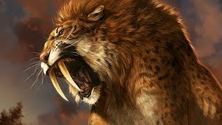 Saber Tooth Tiger  Ice Age Prehistoric Mammals  Science Documentary 2019 [upl. by Ysset]