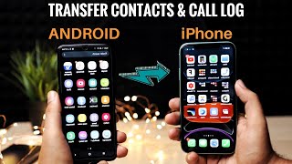 How to transfer contacts call logs from android to iOS  drfone Phone Transfer [upl. by Kaufman]