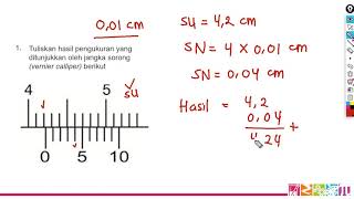 Pembahasan Soal Jangka Sorong dan Mikrometer Sekrup [upl. by Maris]
