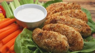 Garlic Parmesan Chicken Tenders [upl. by Sosthina]