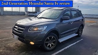 Hyundai Santa fe diesel review 2008 2nd generation [upl. by Indys]