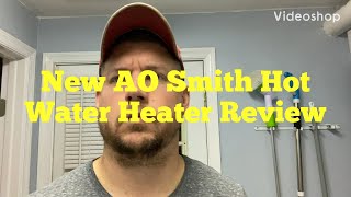 2020 NEW AO SMITH TANKLESS WATER HEATER REVIEW [upl. by Ardnaid]