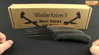 Winkler Knives WK II Operator Fixed Blade Overview [upl. by Einttirb]