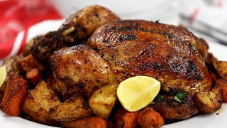 PERFECT ROAST CHICKEN  WHOLE ROASTED CHICKEN [upl. by Mandell]