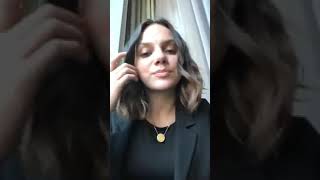 Dafne Keen instagram livestream 190719 X23 [upl. by Skillern52]