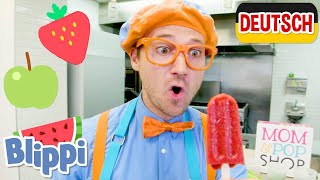 Blippi Deutsch  Eis am Stiel  Abenteuer und Videos für Kinder [upl. by Serene]