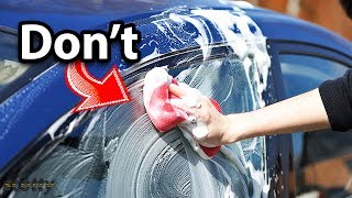 Never Do This to Your Car Paint [upl. by Seessel]