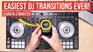 2 of the Easiest DJ Transitions EVER  Learn in 3 minutes [upl. by Anairad103]