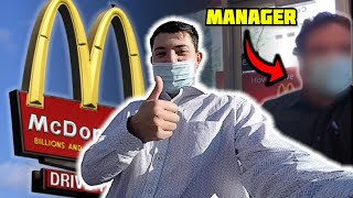 Recording My McDonalds Job Interview HIRED [upl. by Leahcimrej]