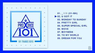 PRODUCEX101 PLAYLIST [upl. by Jermayne567]