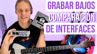 Comparación Grabar tu Bajo SIN interfaz de audio VS interfaz BARATA o interfaz COSTOSA [upl. by Arze720]