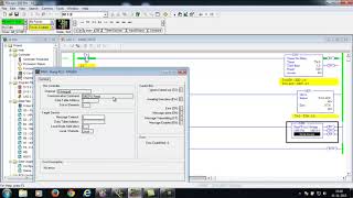 Message MSG Instruction Between Two Micro Logix 1400 PLC  AllenBradley [upl. by Nortad]