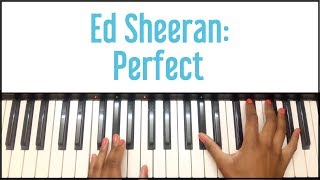 Ed Sheeran  Perfect Piano Tutorial [upl. by Atirihs298]