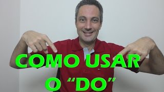 A Lógica do Inglês 1  Como fazer perguntas no presente com DO [upl. by Bryn]