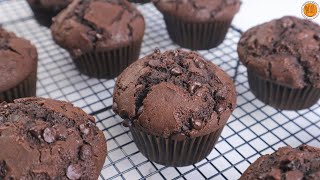 Chocolate Muffins  Mortar and Pastry [upl. by Eserehc]