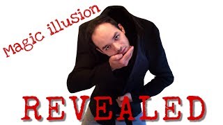 Head drop illusion trick REVEALED  How to [upl. by Burg]