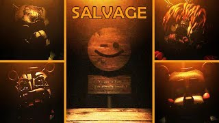 FNAF 6  All Salvage Minigames No Damage [upl. by Caraviello]