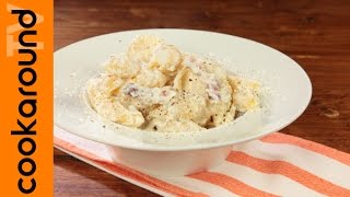 Pasta con ricotta e pancetta  Primi sfiziosi [upl. by Aliekahs]