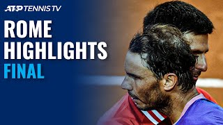 Novak Djokovic vs Rafael Nadal  Rome 2021 Final Highlights [upl. by Ahseet396]