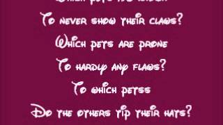 The Aristocats Lyrics [upl. by Yordan]