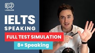 IELTS Speaking  FULL TEST SIMULATION with Jay [upl. by Retsevlys]