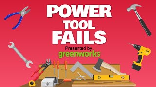 Hilarious Power Tool Fails [upl. by Rtoip139]