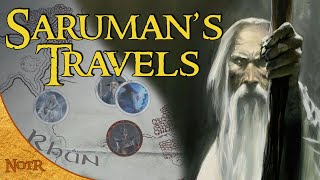 The Complete Travels of Saruman  Tolkien Explained [upl. by Rosinski]