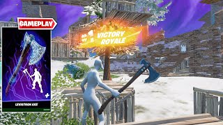 LEVIATHAN AXE Gameplay In Fortnite Chapter 3 15 Kills win [upl. by Yddor313]