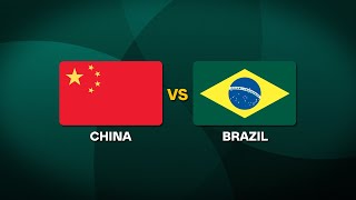 China vs Brazil  2025 World Baseball Classic Qualifiers [upl. by Vinn]