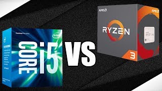 AMD RYZEN 3 vs INTEL CORE i5 [upl. by Byrne]