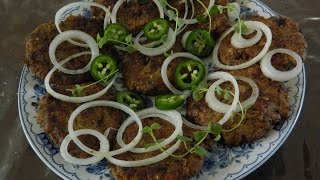 CHAPLI KABAB  How To Make Lamb Chapli Kabab Recipe  Cook101food [upl. by Phemia]