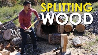 How to Split Wood  The Art of Manliness [upl. by Faus]