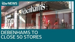 What will happen to the new Fosse Park Debenhams store as 50 closures are announced  ITV News [upl. by Berey993]