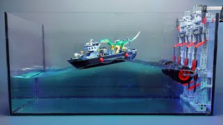 Sinking Lego Ships [upl. by Allemat153]