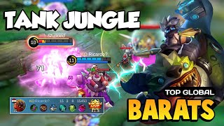 Barats Best Build 2024  Top Global Barats Gameplay  Mobile Legends [upl. by Hellman]