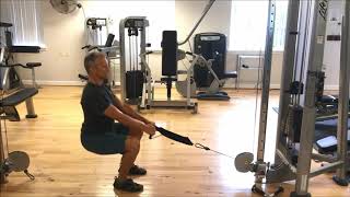 How to Do Brignole Squats  Cable Squats [upl. by Assilev]