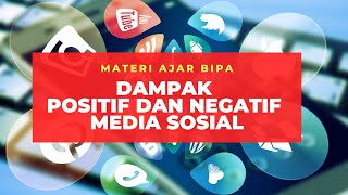 Dampak Positif dan Negatif Media Sosial Media Pembelajaran BIPA SAYEMBARABIPA2020 [upl. by Jo-Ann]