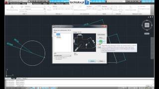 AutoCAD  Wymiarowanie cz1 Wymiary różnych obiektów [upl. by Krilov]