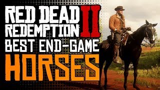 Red Dead Redemption 2 BEST END GAME Horses  Best HORSE BREEDS and WHERE to FIND THEM RDR2 Horses [upl. by Beaudoin493]