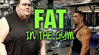 Obese Training In A Commercial Gym [upl. by Steffy]