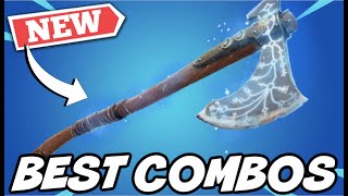 BEST COMBOS FOR NEW LEVIATHAN AXE PICKAXE  Fortnite [upl. by Carissa208]