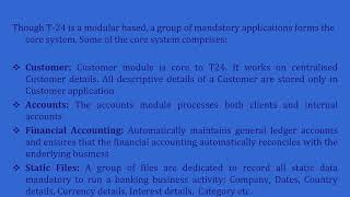 Temenos T24 Introduction Video [upl. by Menendez]