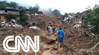 Chuvas em Petrópolis RJ mataram ao menos 138 pessoas  CNN SÁBADO [upl. by Cyprio281]