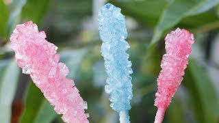 How to Make Rock Candy  Easy Homemade Rock Candy Recipe [upl. by Aivato]