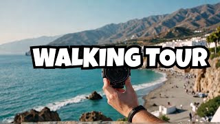 Nerja Spain 4k Walking Tour Stunning Spain [upl. by Germin]